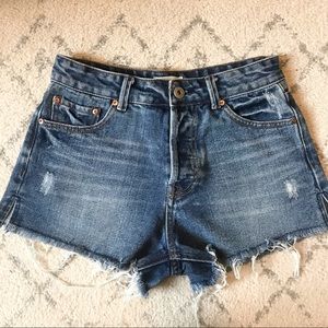 Dance & Marvel Cut Off Denim Shorts